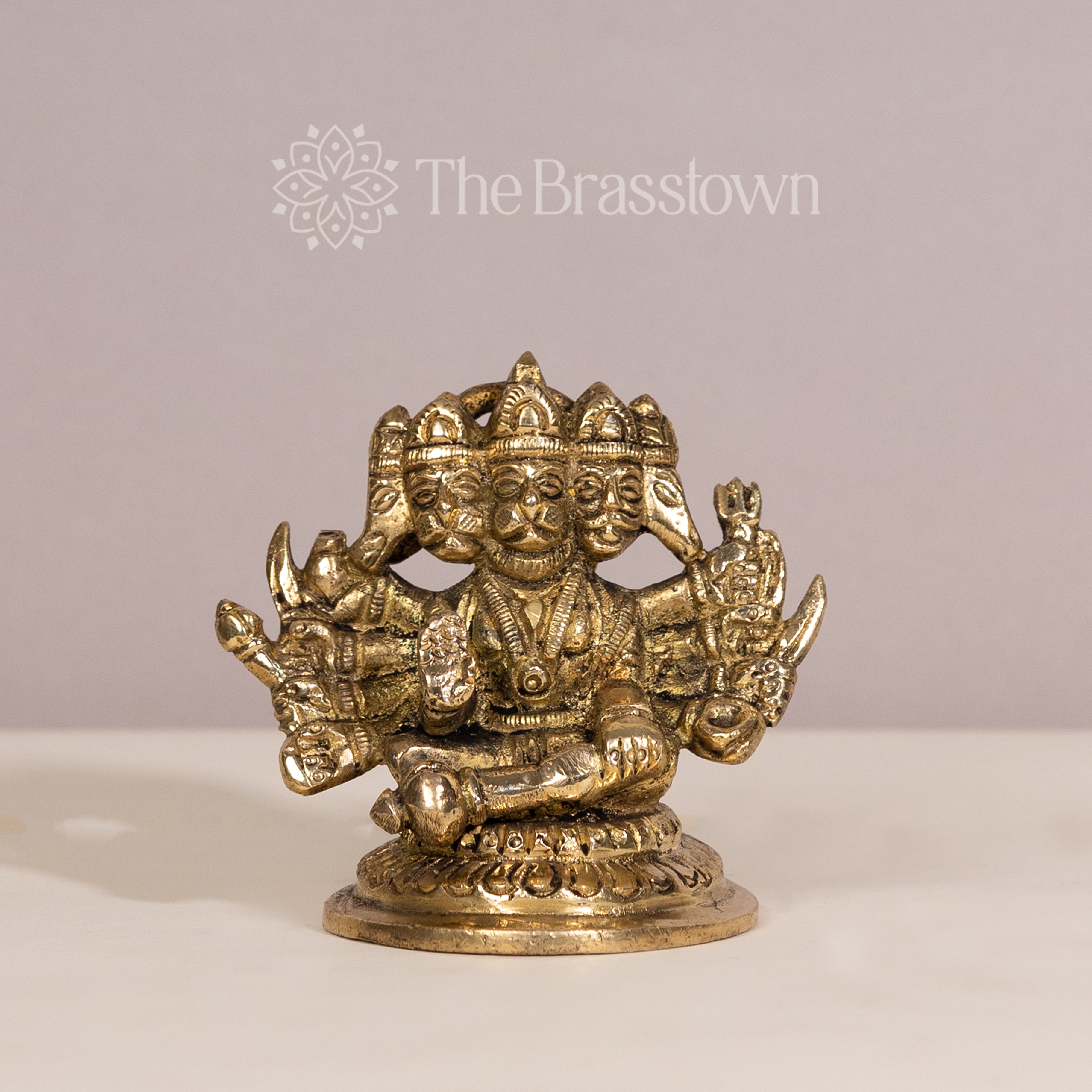 Panchmukhi Brass Hanuman Ji Idol: A Powerful Symbol of Strength and Protection