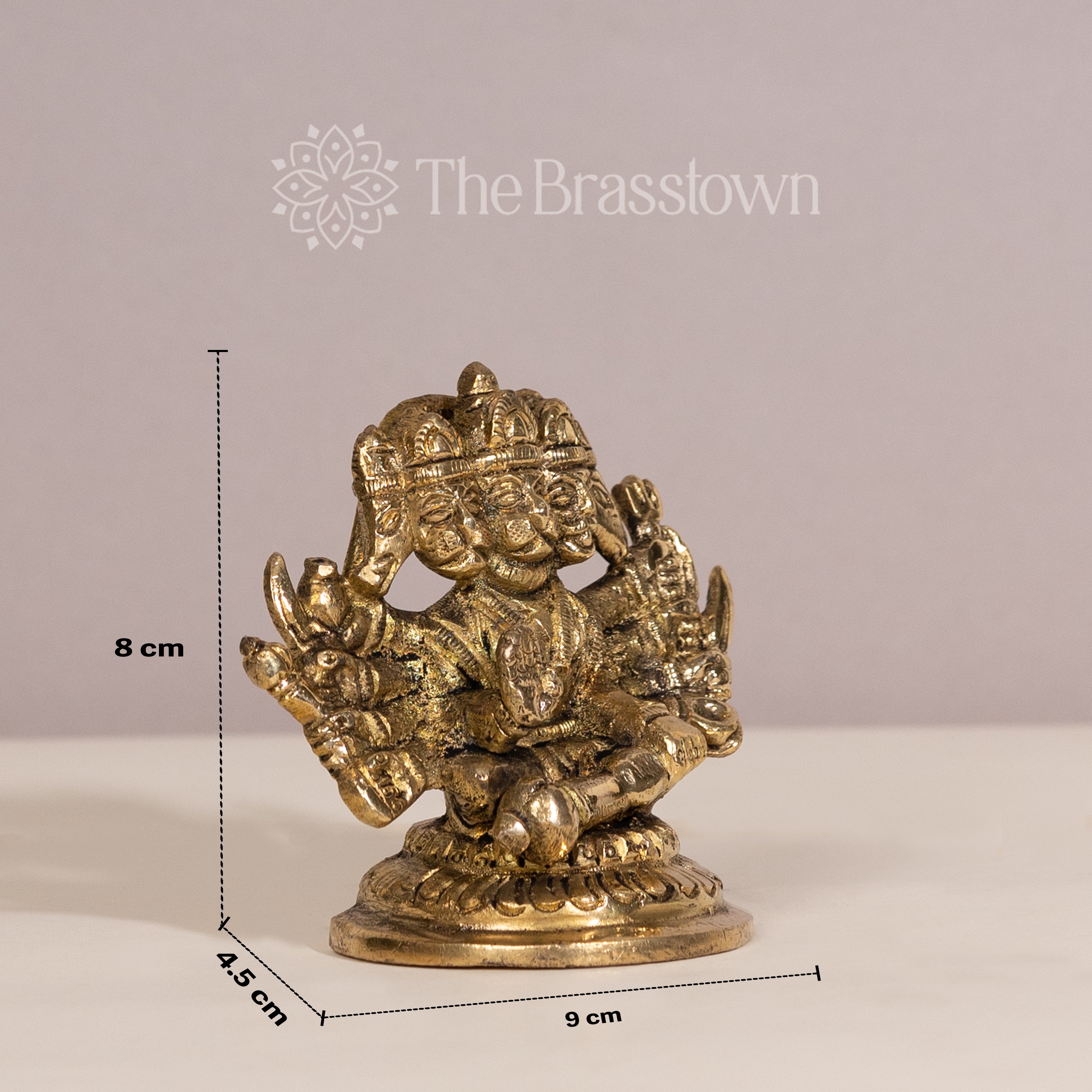 Panchmukhi Brass Hanuman Ji Idol: A Powerful Symbol of Strength and Protection