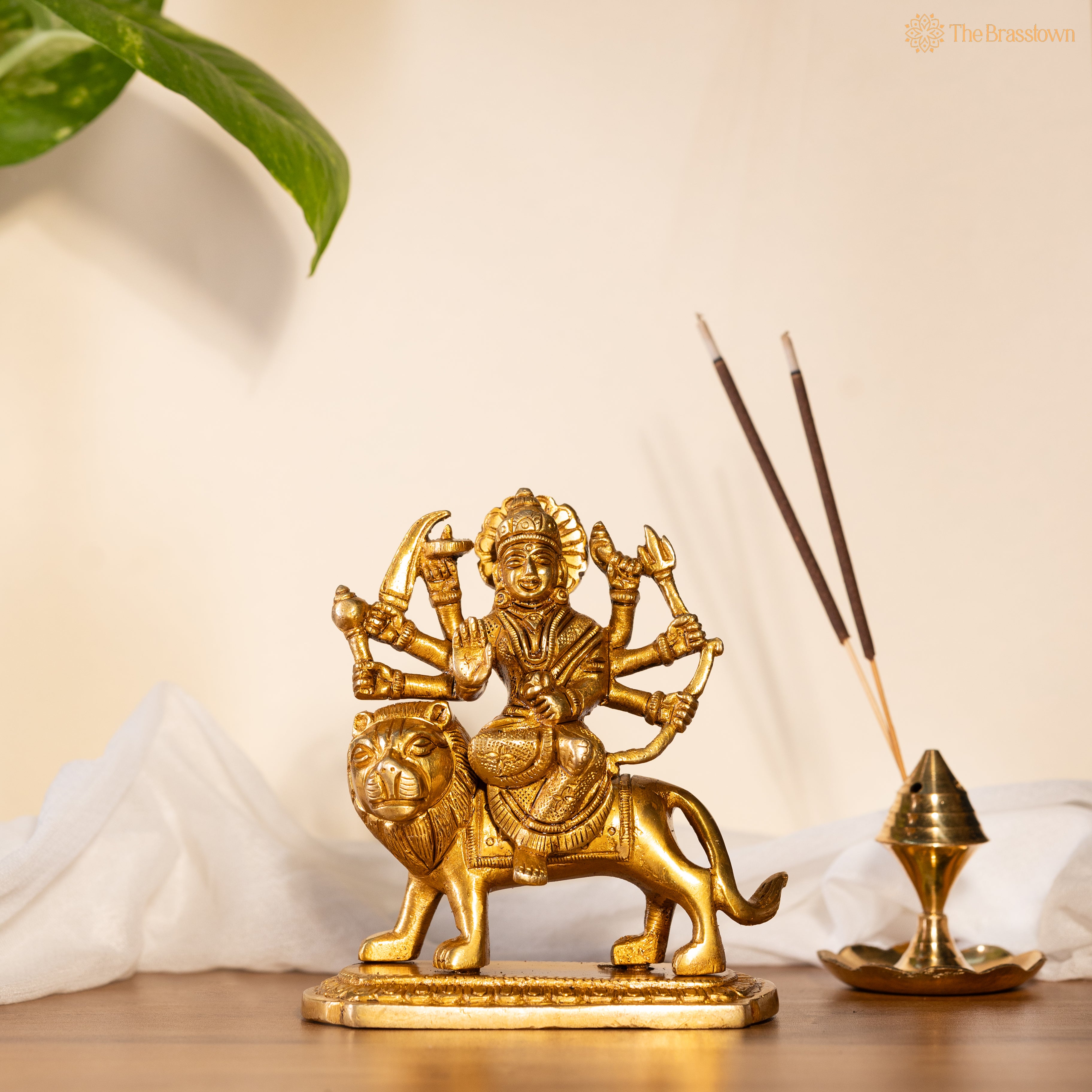 Brass Small Durga