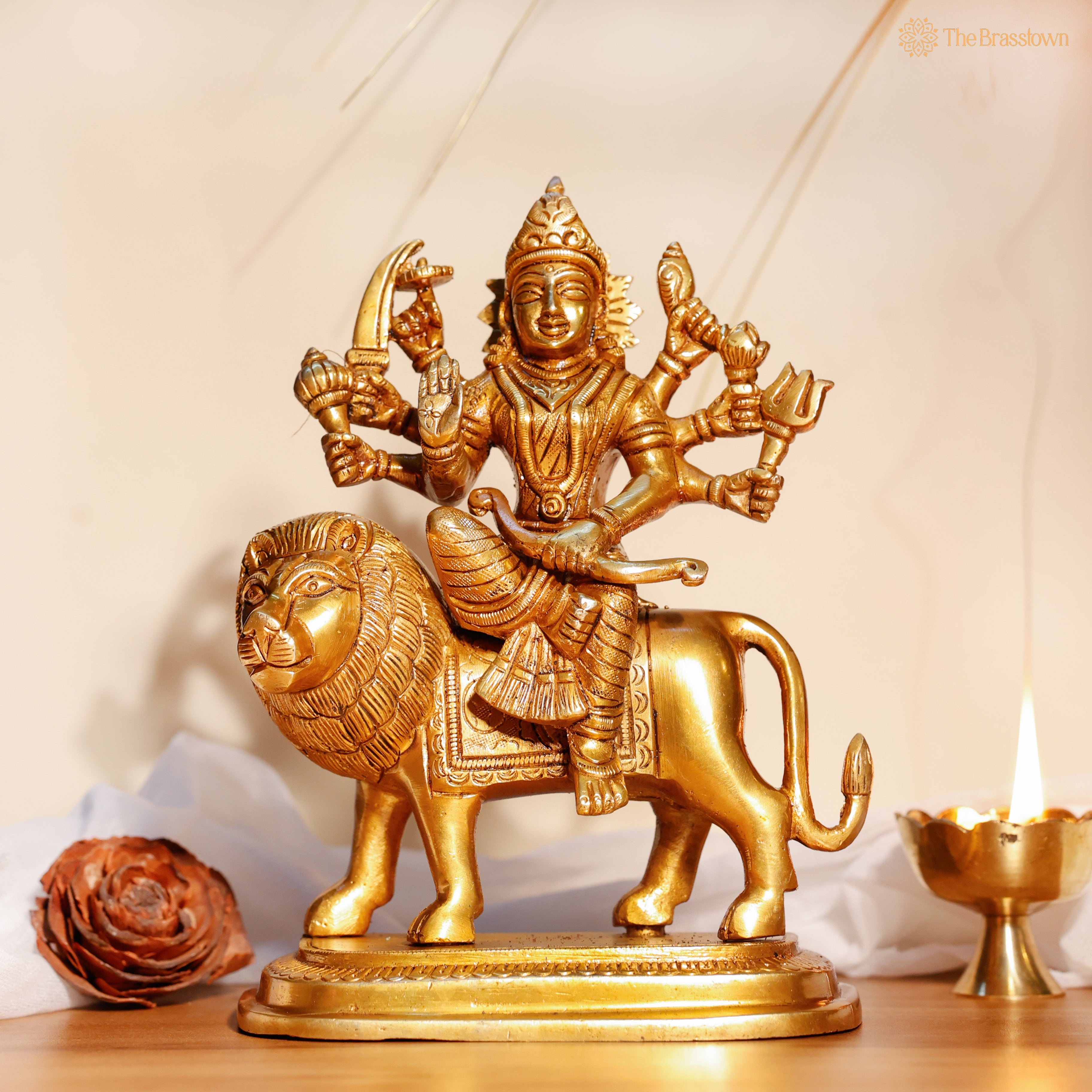 Brass Durga