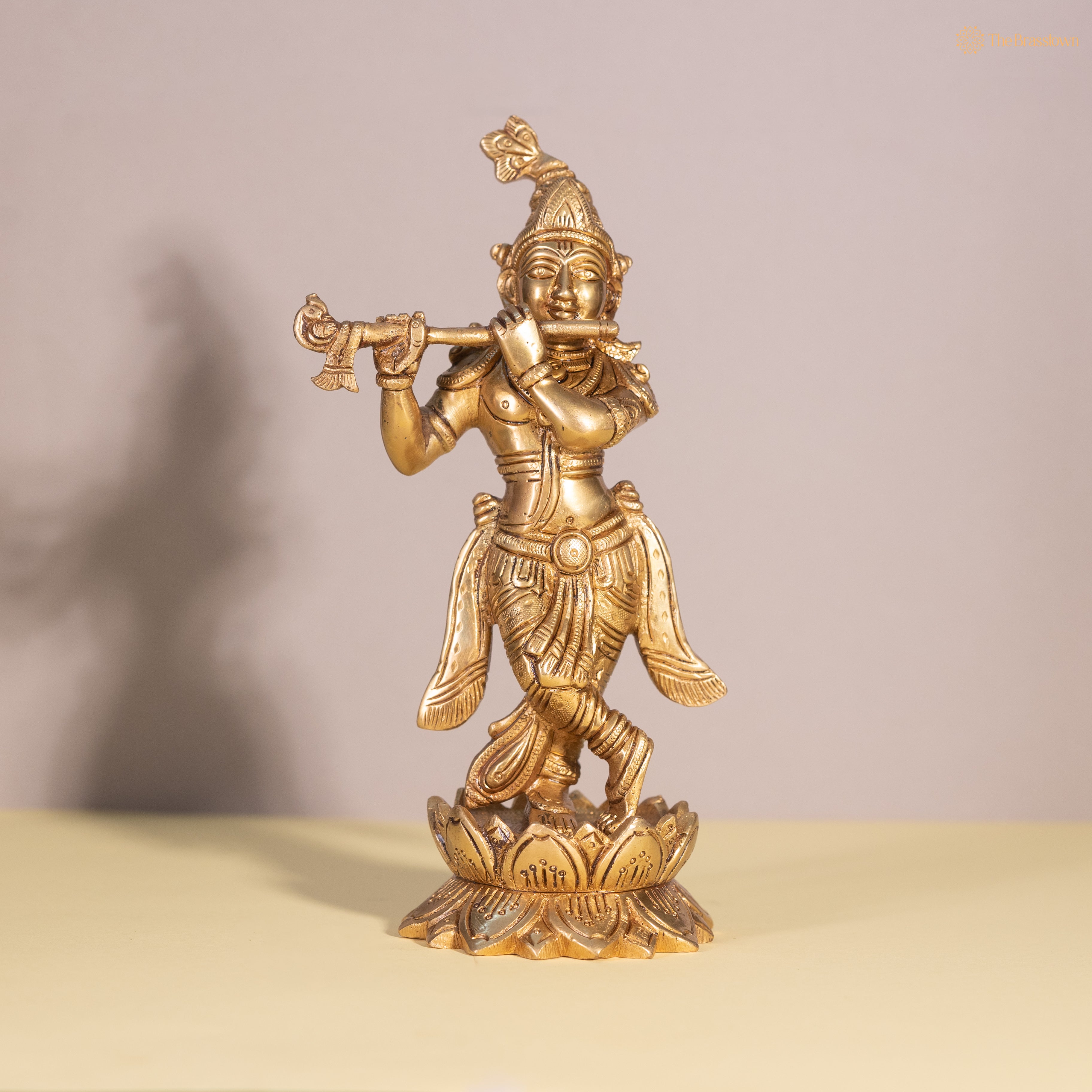 Brass Krishna