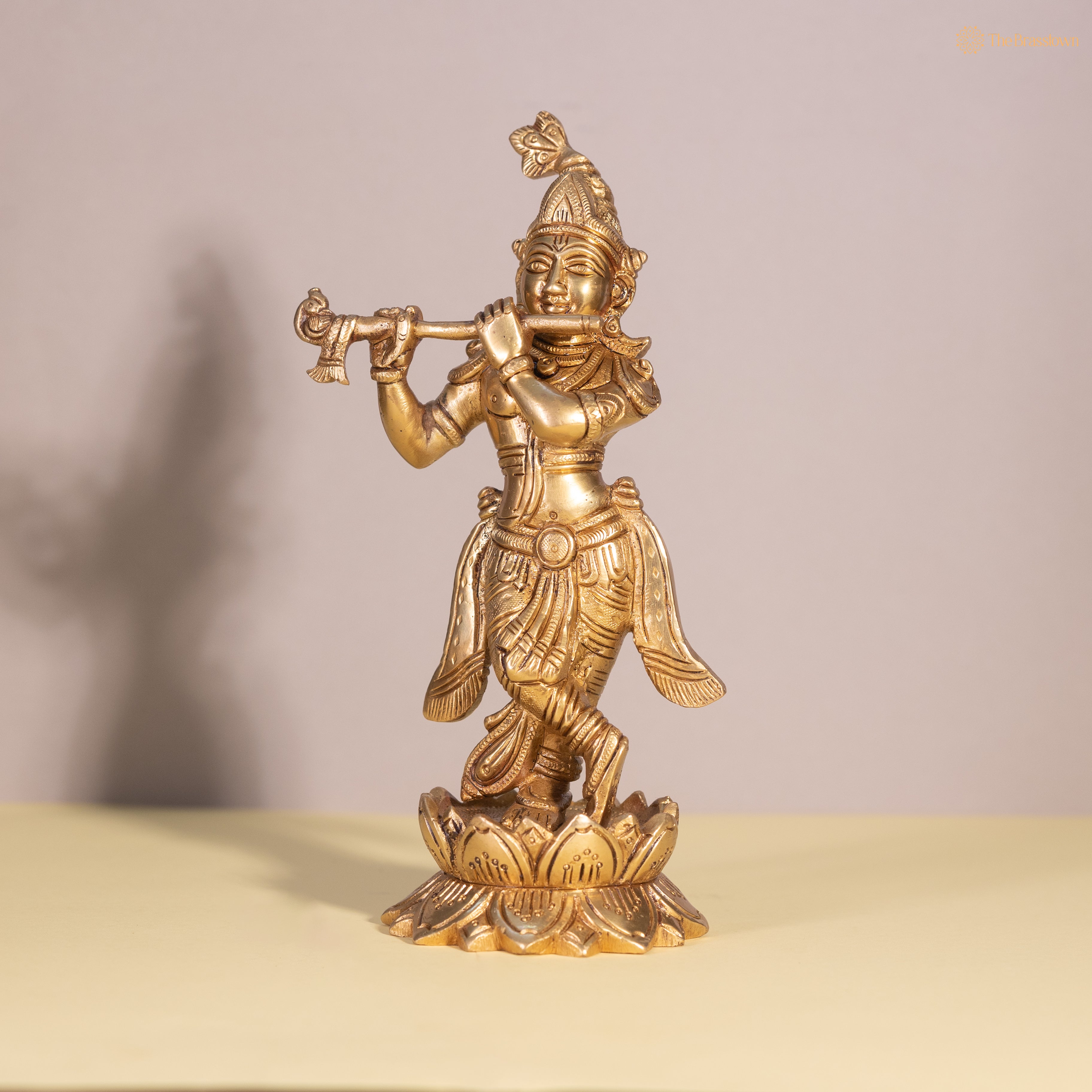 Brass Krishna