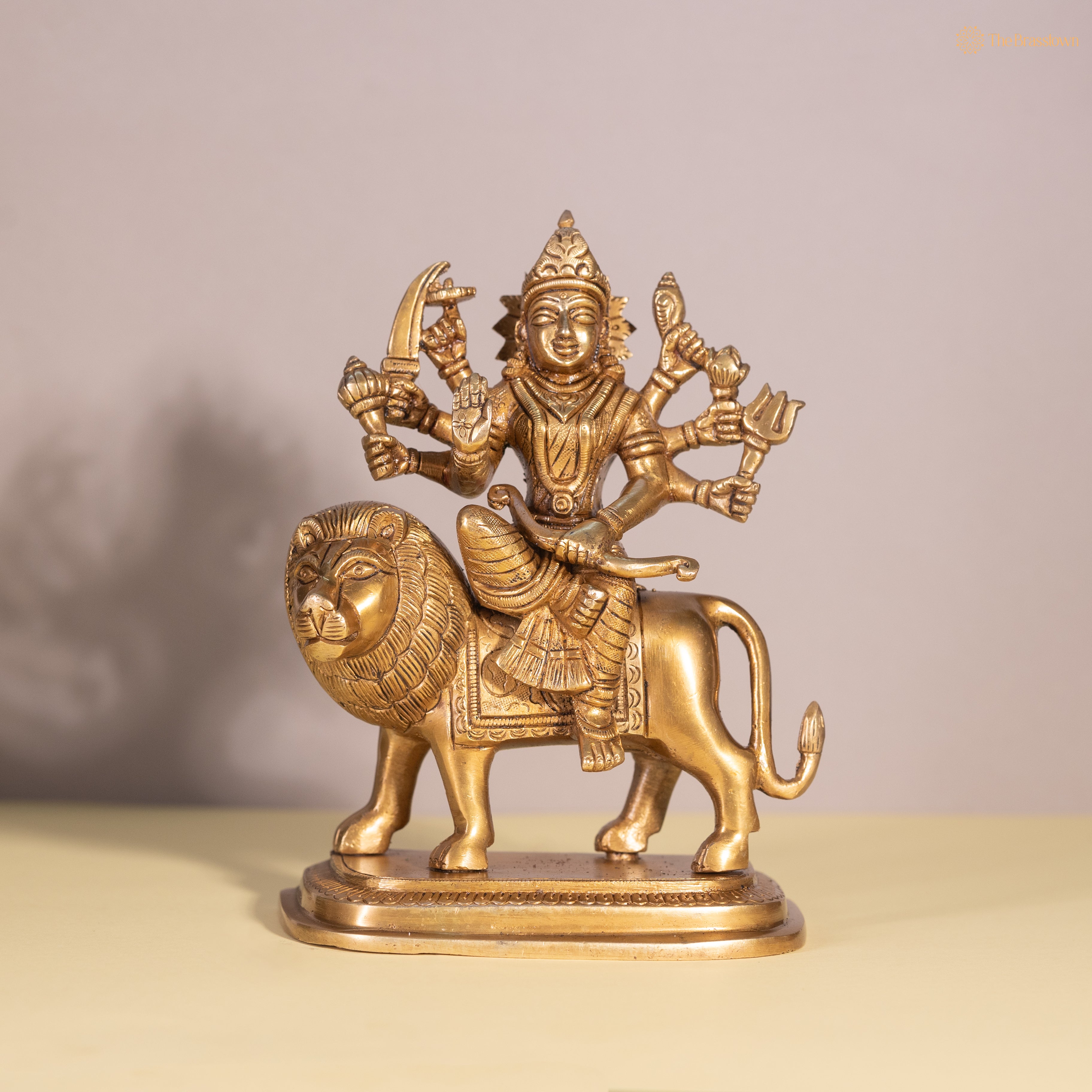 Brass Durga