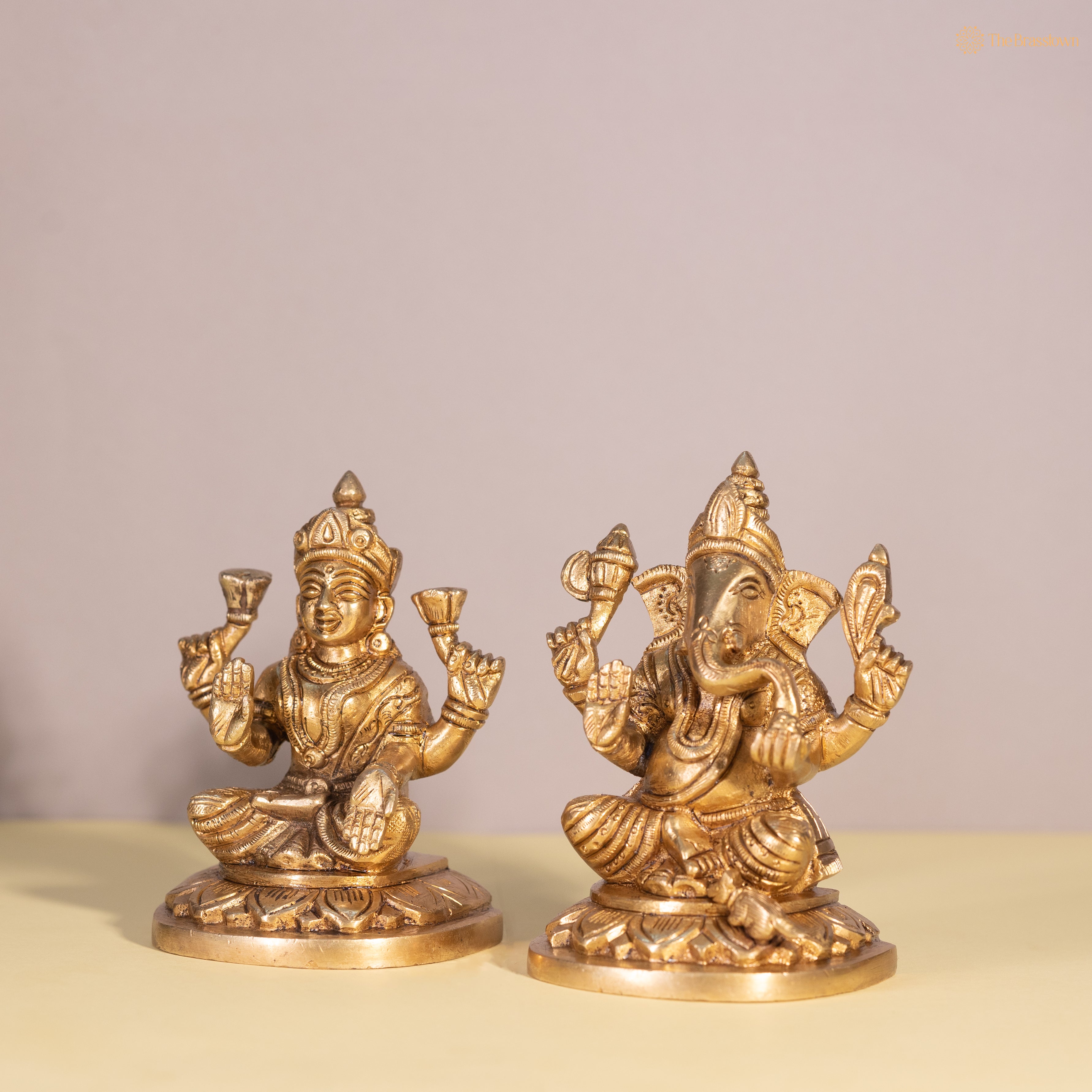 Brass Laxmi Ganesh Ji